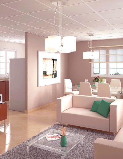 Interior cocina comedor