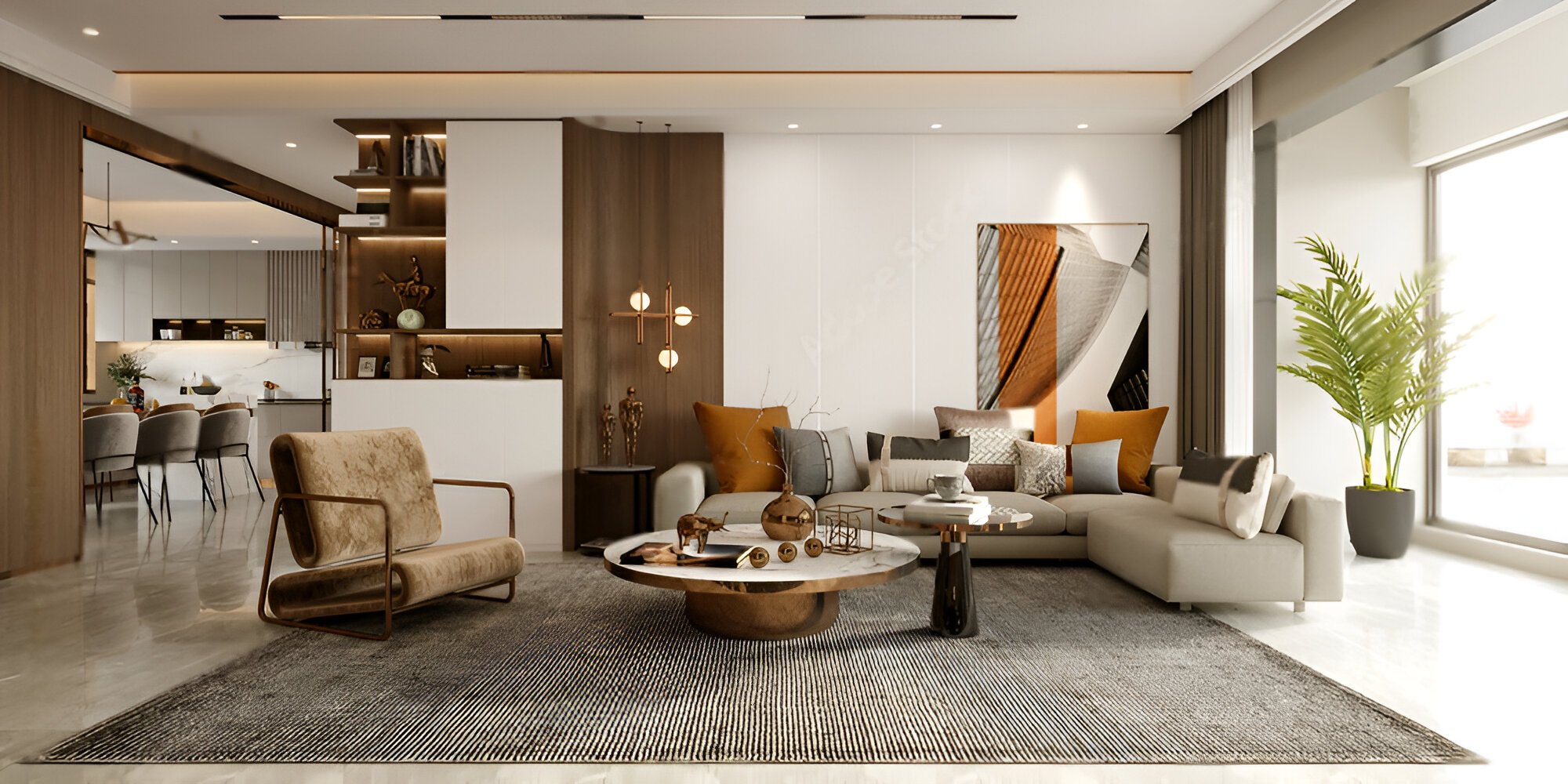 Remodelación de living moderno