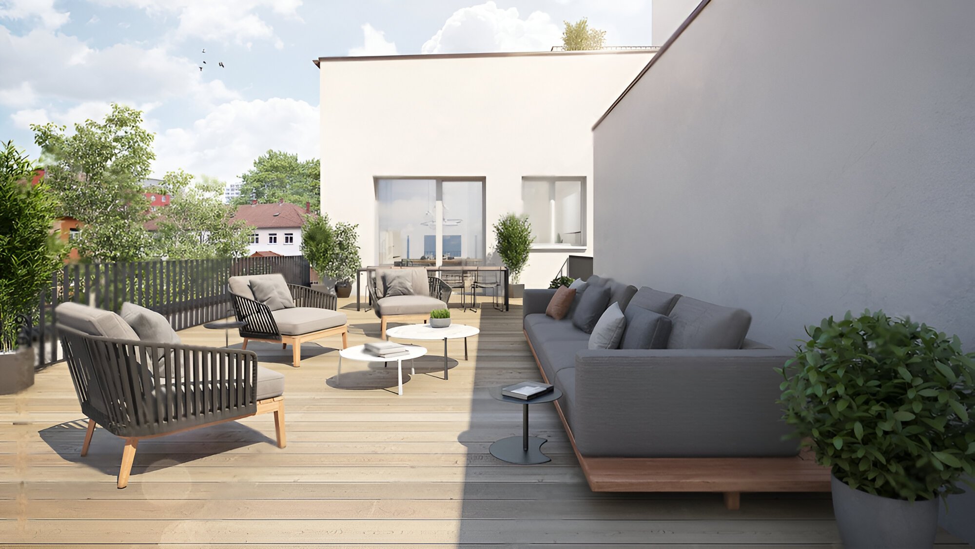 Terraza y quincho