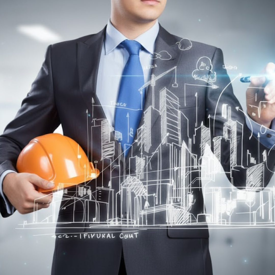 Equipo de construcción ejecutando estructura