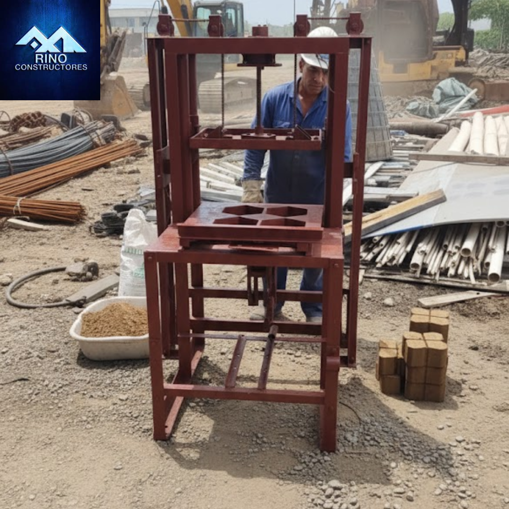 Máquina de bloques de concreto