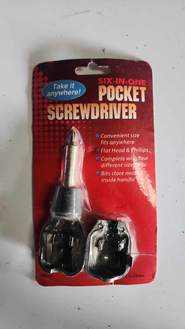 Destornillador de bolsillo 6 en 1 MR-44