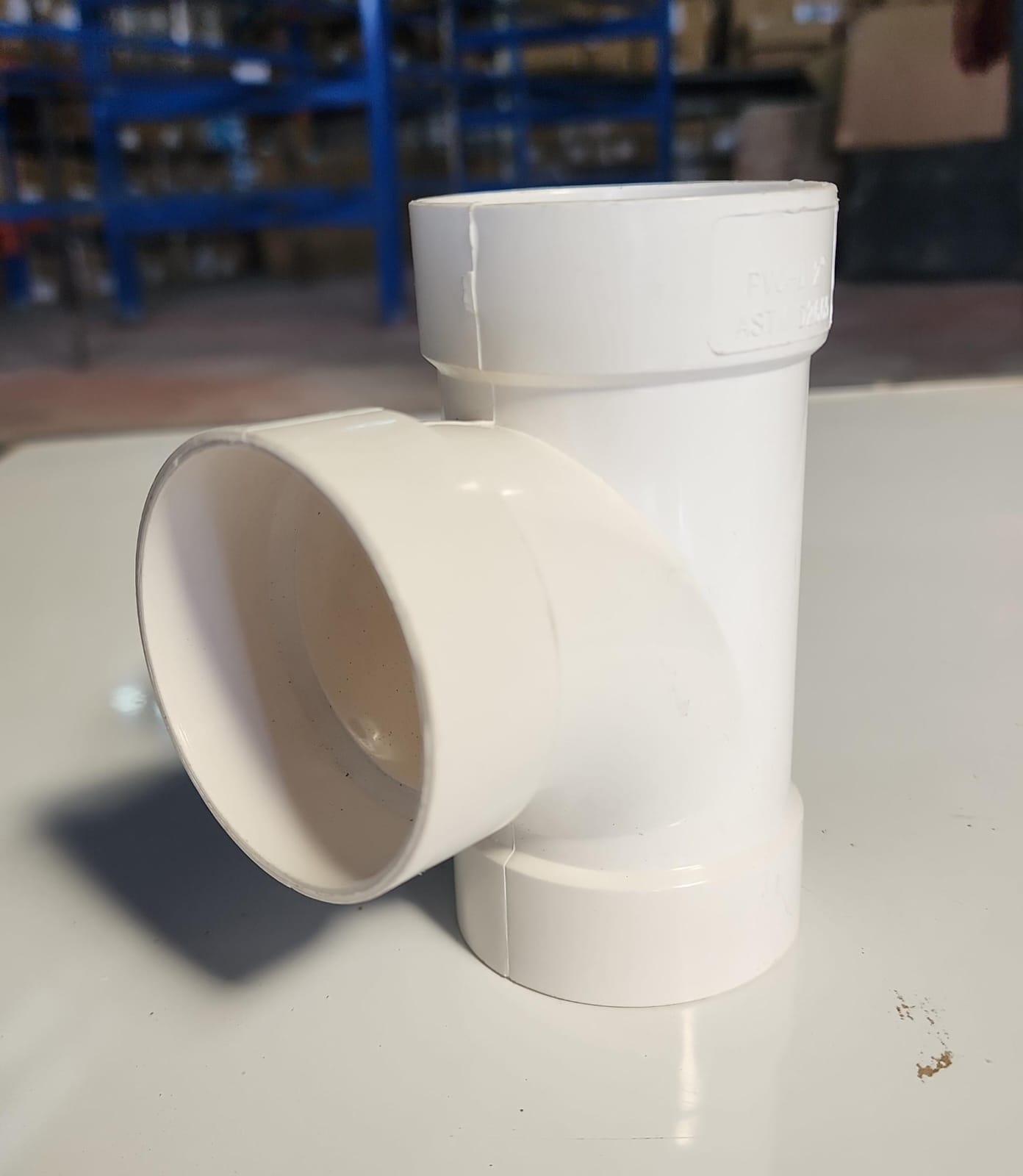 Tee sanitaria de PVC 2 pulgadas para drenaje DWV