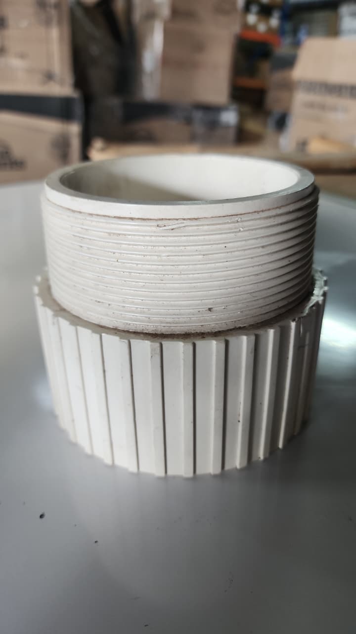 Adaptador macho de PVC 4 pulgadas AD17DXAROR