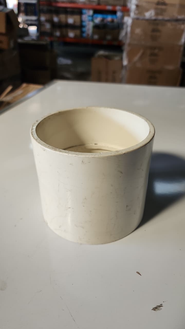 Unión de PVC 4 pulgadas