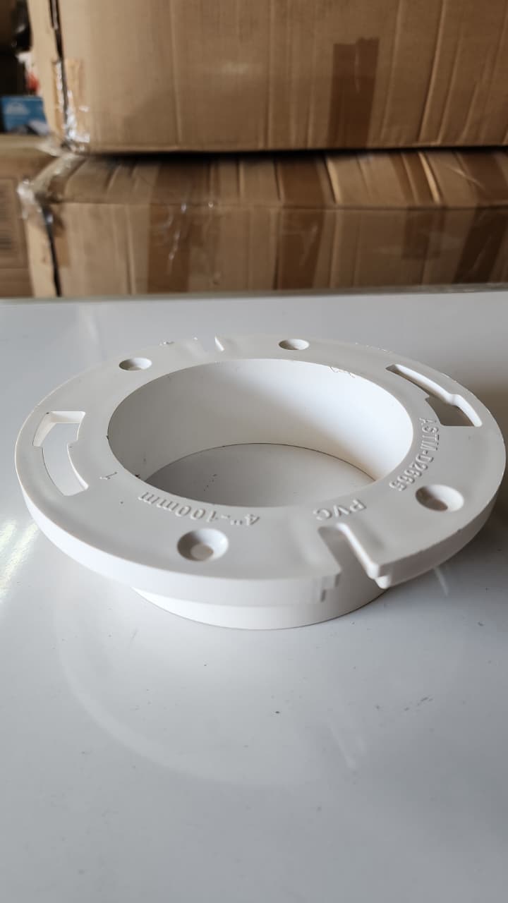 Brida de PVC para inodoro 4 pulgadas