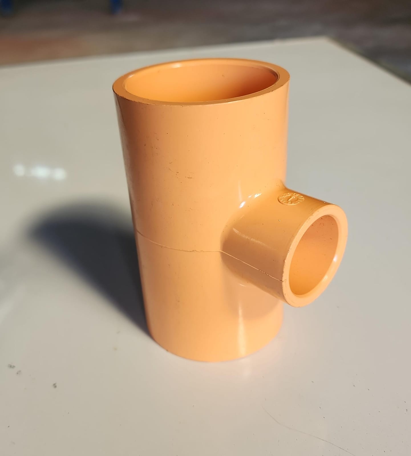 Conexión en T de CPVC para plomería