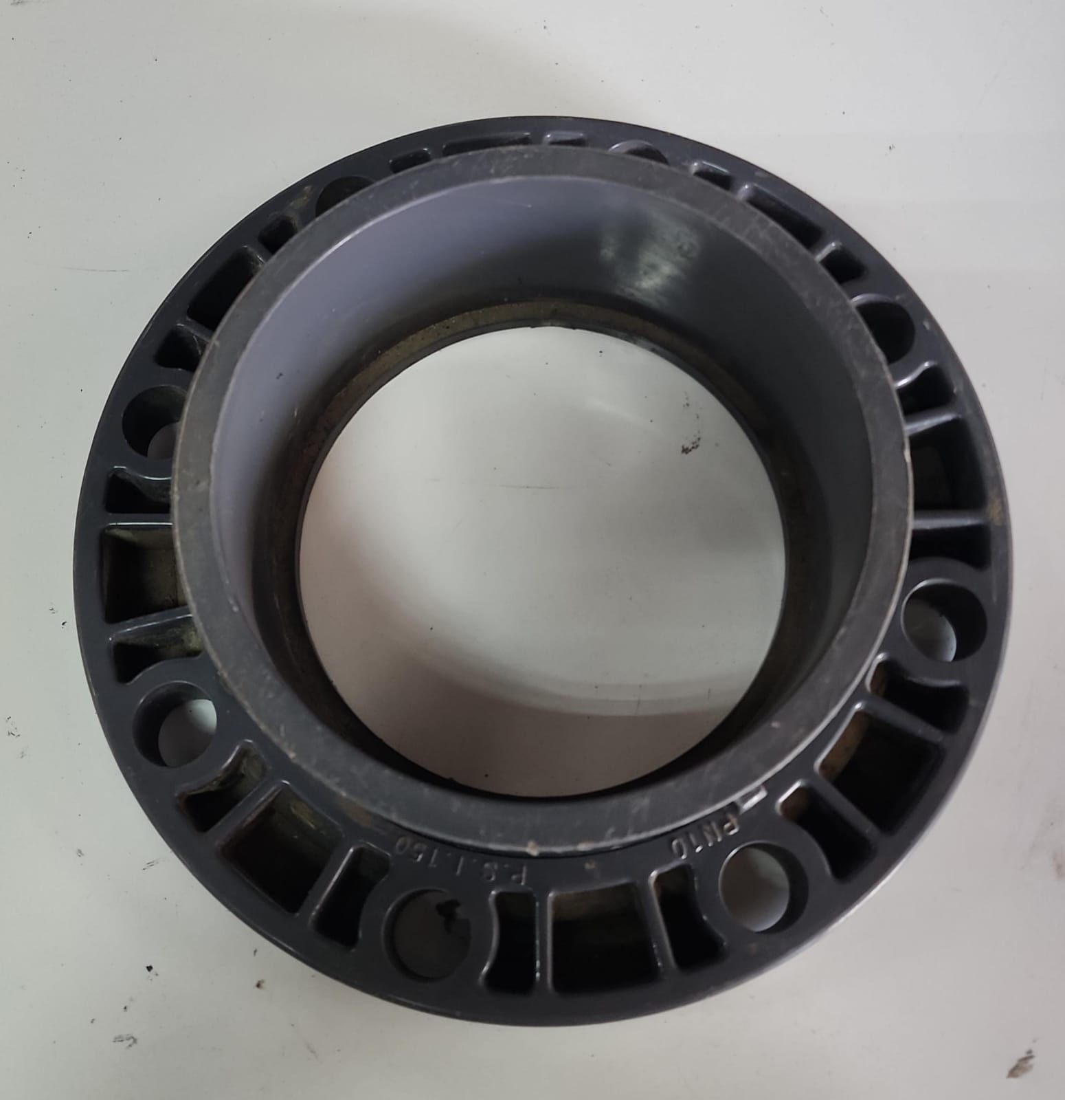 Brida loca o Van Stone de PVC con marcado PN10