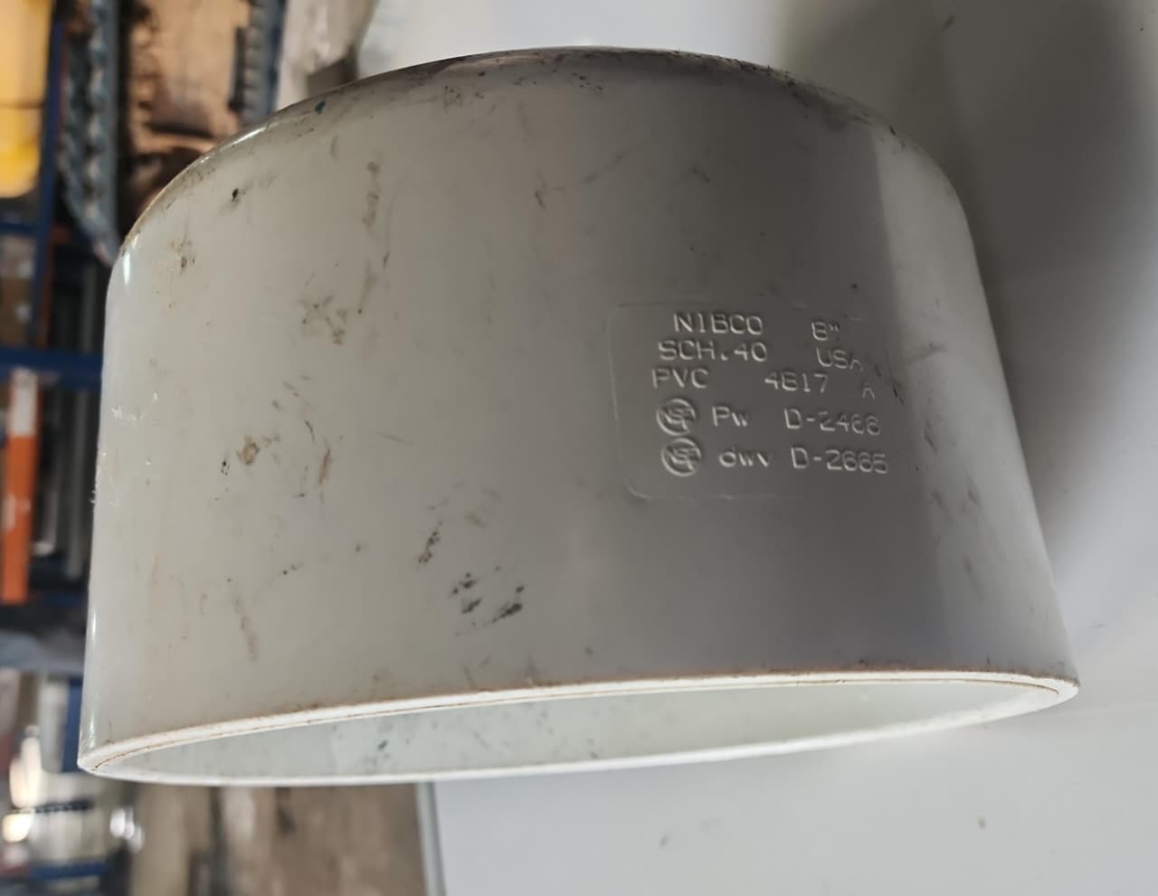 Tapón hembra de PVC