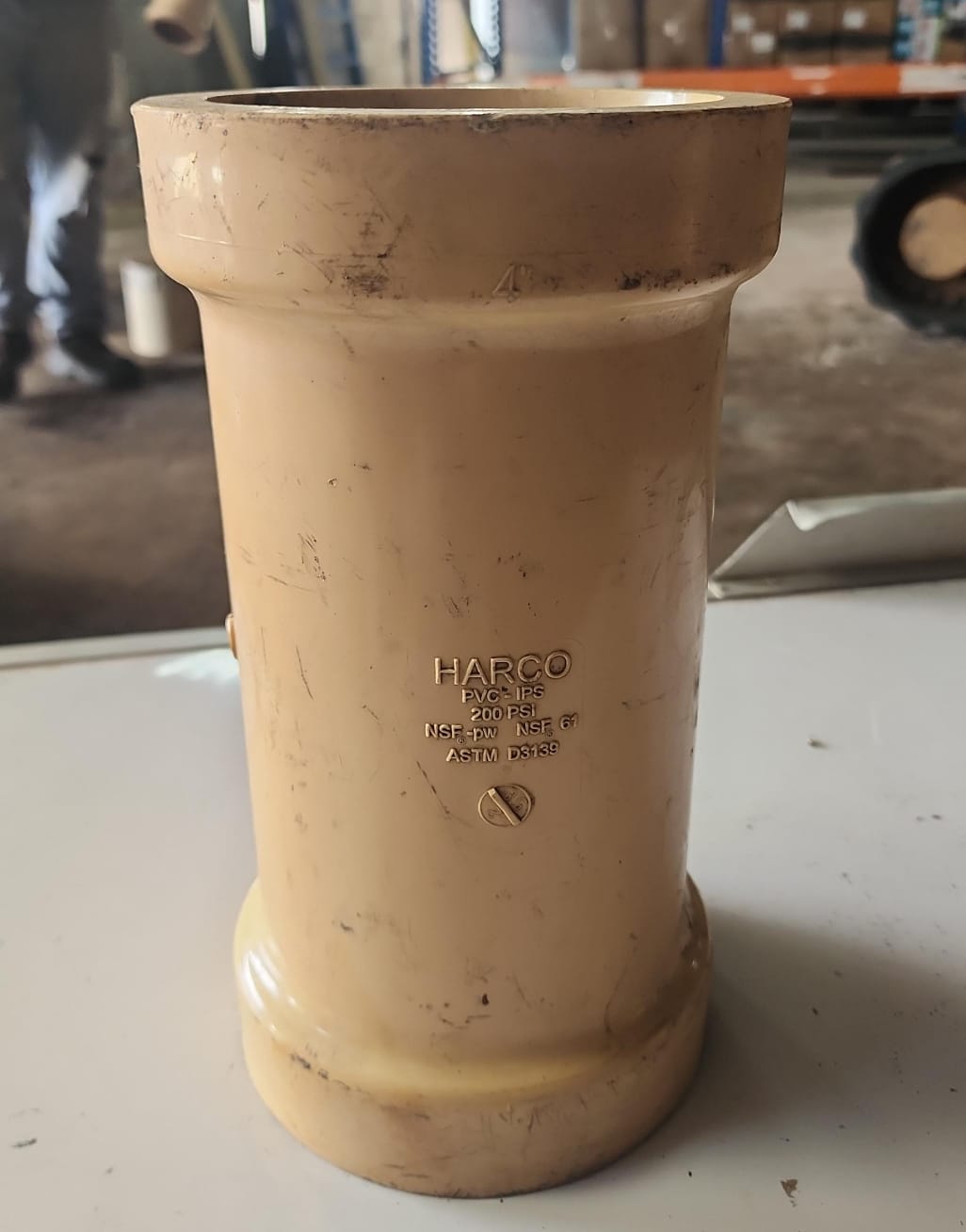 Manguito de reparación de PVC marca Harco